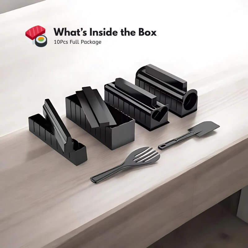 Premium DIY Sushi Making Kit 10-Pcs